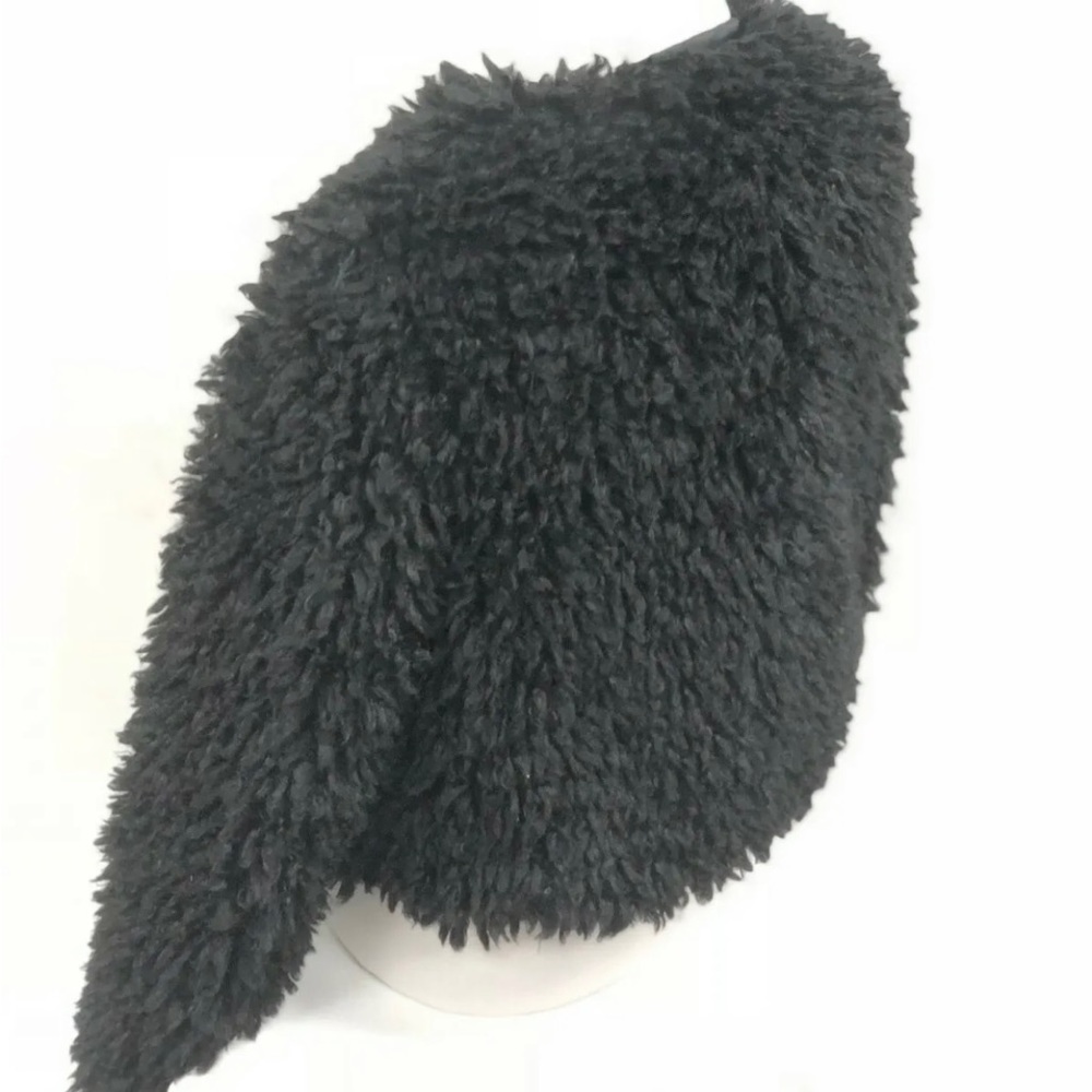 UGG AUSTRALIA faux FUR Mongolian Black Jacket